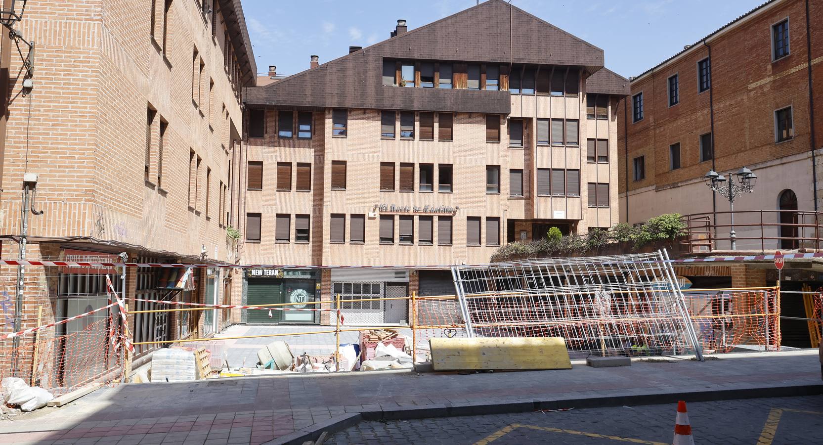 Así ha sido la obra de la plaza del Seminario en Palencia