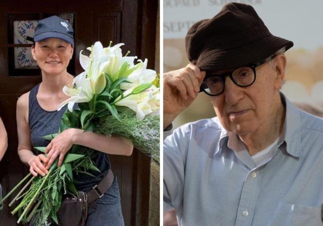Soon-Yi Previn y Woody Allen.