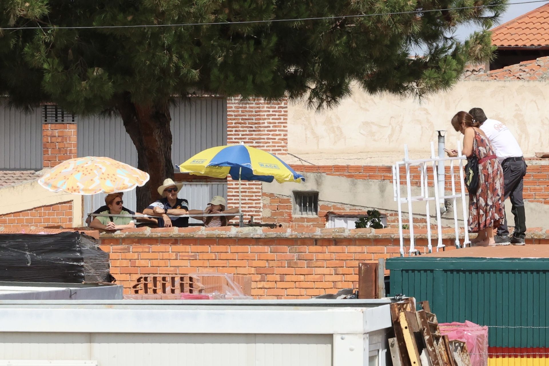 Encierro en las fiestas de Matapozuelos