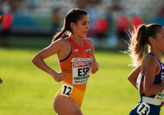 Marta García en el Campeonato de Europa por países