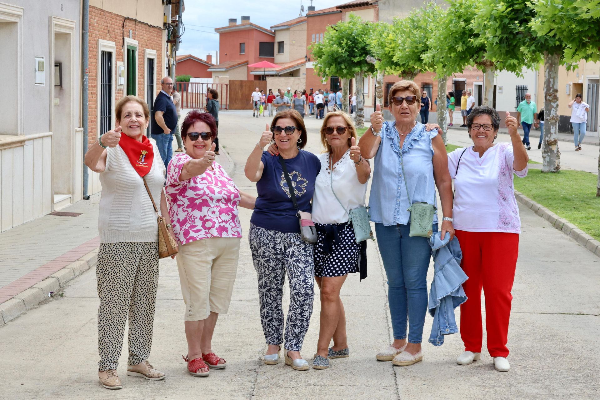 Encierro del domingo en las fiestas de Matapozuelos