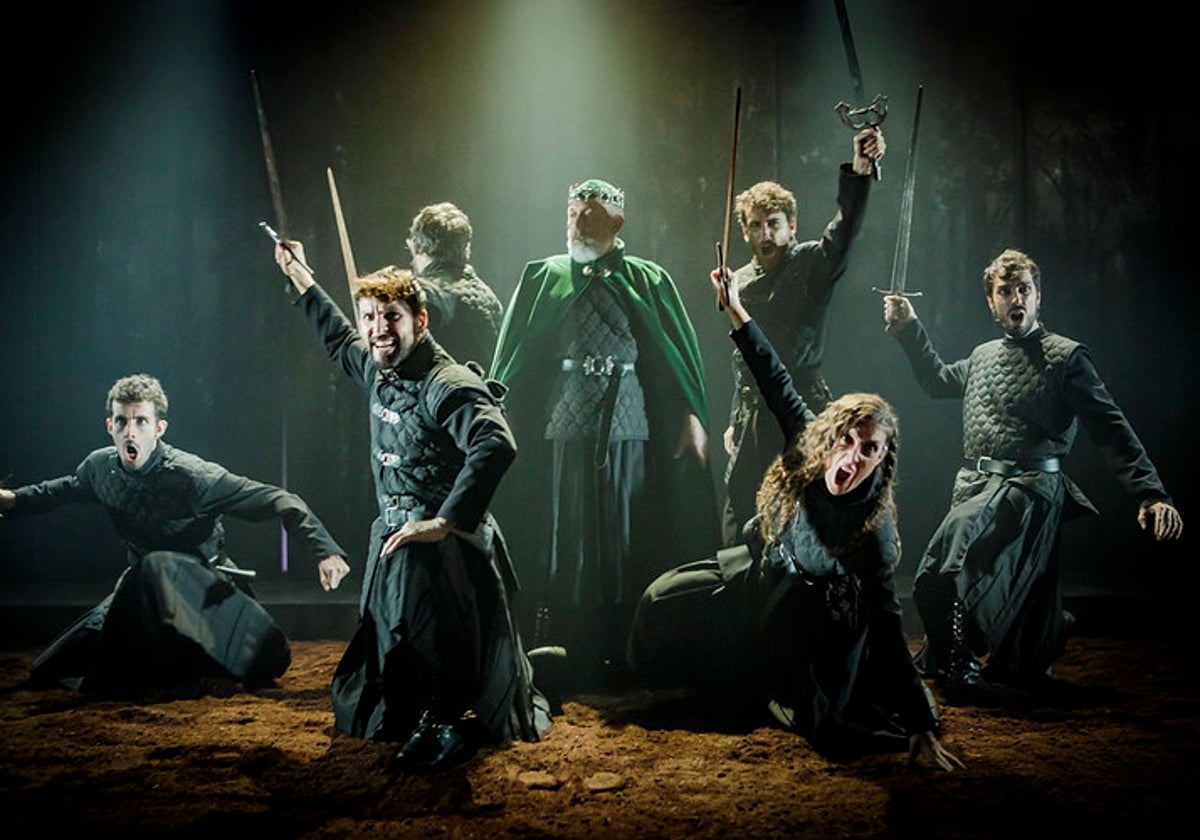 Una de las escenas de Macbeth que podrá disfrutarse en el festival de teatro clásico.