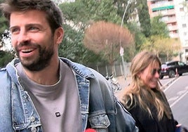 Gerard Piqué con Clara Chía, en una imagen de archivo.
