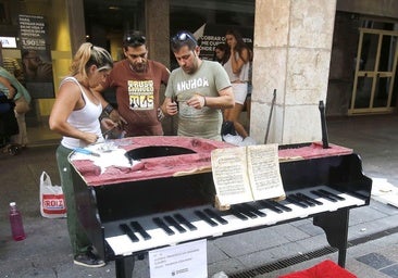 Las esculturas de la P engalanarán un año más la Calle Mayor en San Antolín