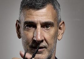 Tomás Martín, con sus castañuelas.