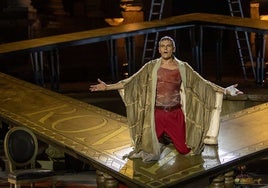 El actor de Valladolid Roberto Enríquez protagoniza 'Coriolano' en Olmedo Clásico.