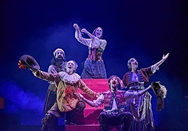 Una escena del espectáculo 'Farra'.