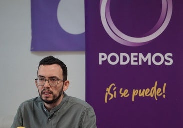 Miguel Ángel Llamas, coordinador autonómico de Podemos, advierte: «Tenemos un proyecto autónomo»
