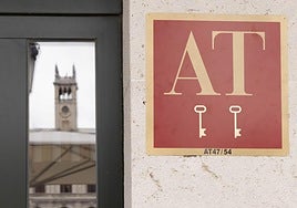 Apartamento turístico en la Plaza Mayor de Valladolid.