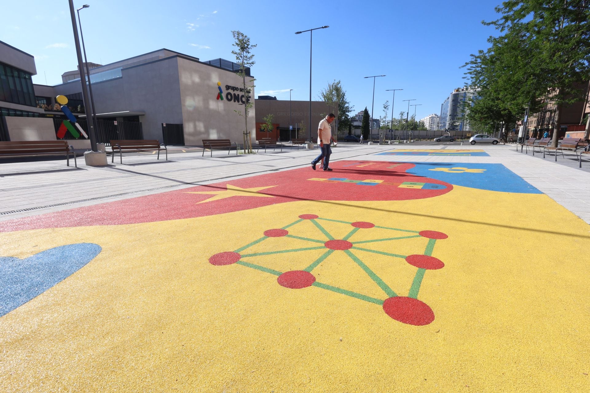Zona de juegos infantiles.