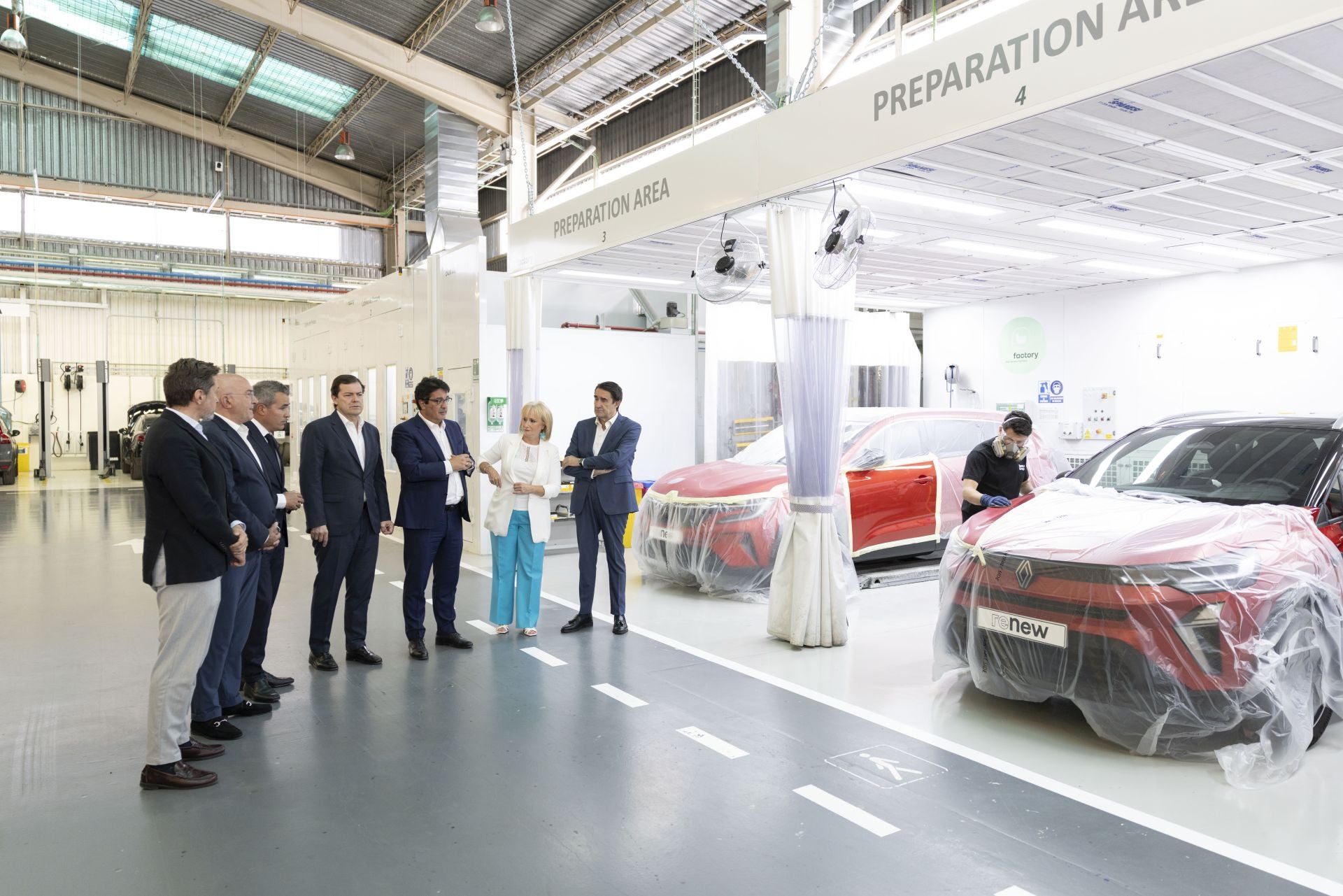 Las imágenes de la inauguración de Renault Refactory Valladolid
