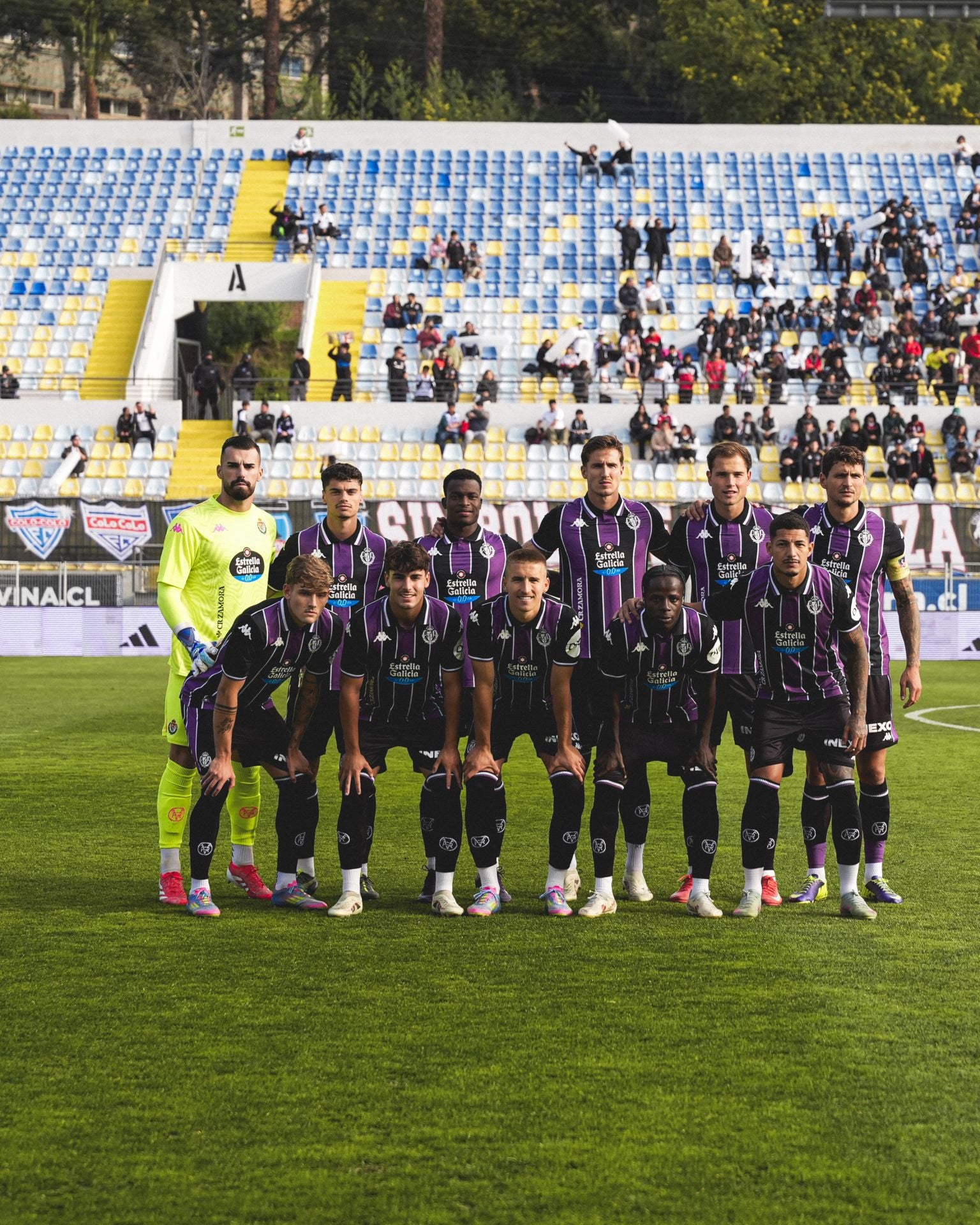 Las imágenes del Colo-Colo 0-2 Real Valladolid