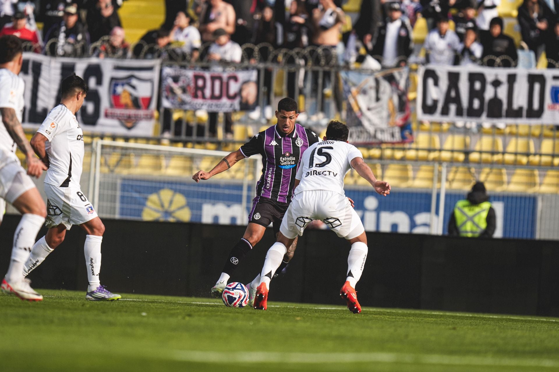 Las imágenes del Colo-Colo 0-2 Real Valladolid