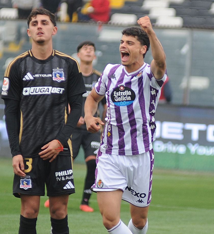 Las imágenes del Real Valladolid en Chile