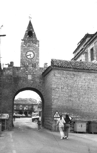 Puerta de la Villa, en una imagen de 1997.