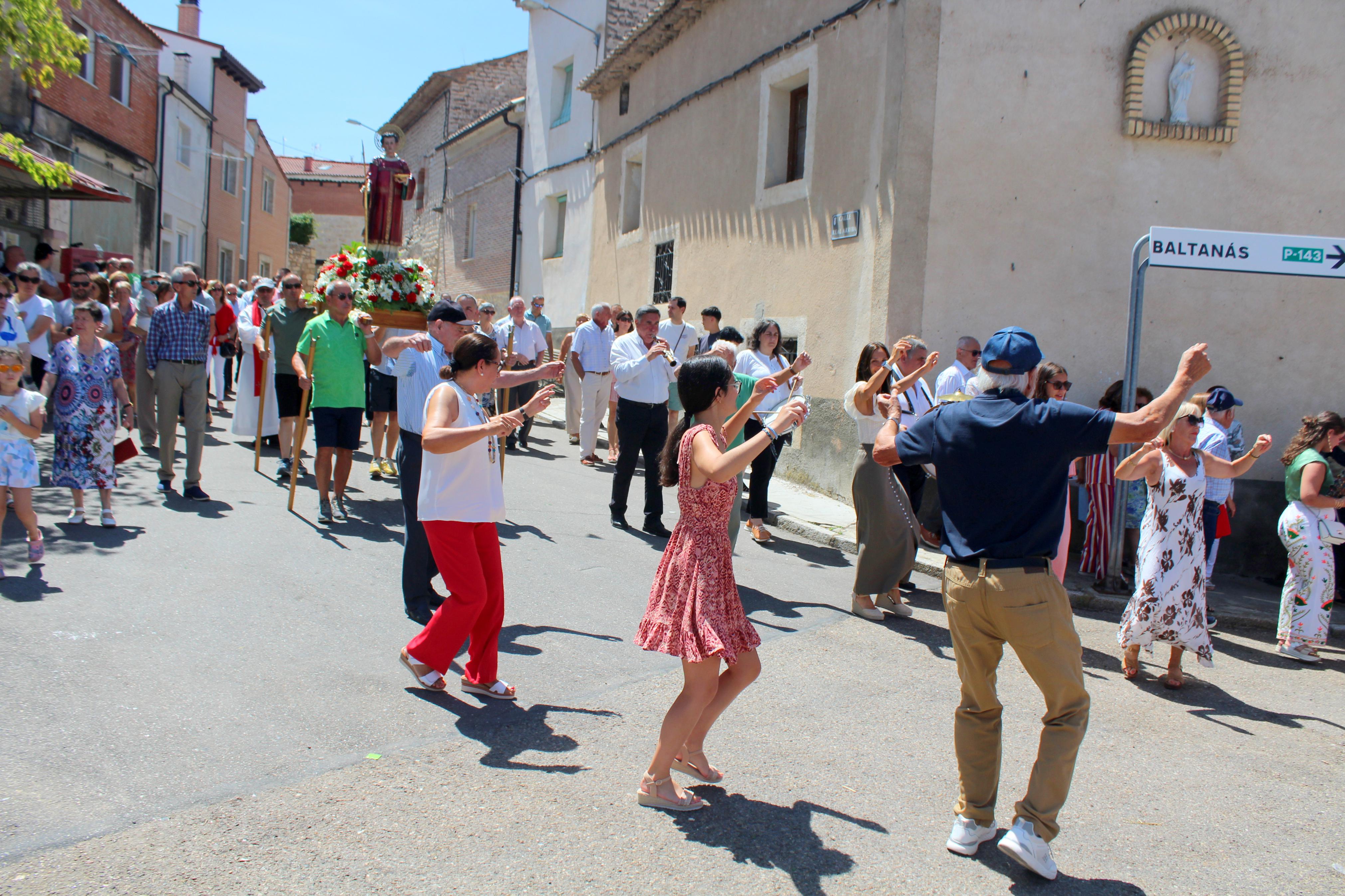 Fiestas en honor a San Román en Cobos de Cerrato