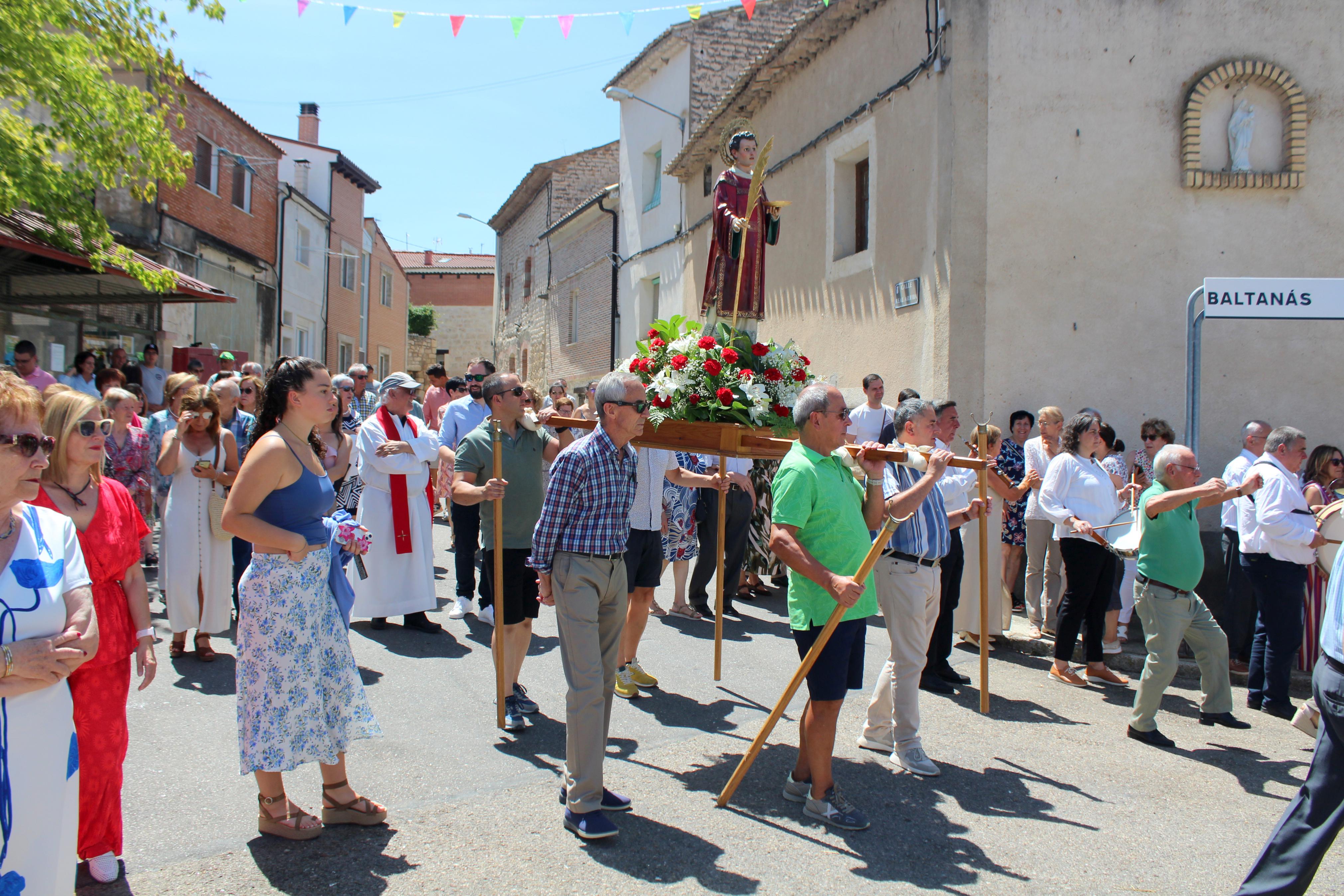Fiestas en honor a San Román en Cobos de Cerrato