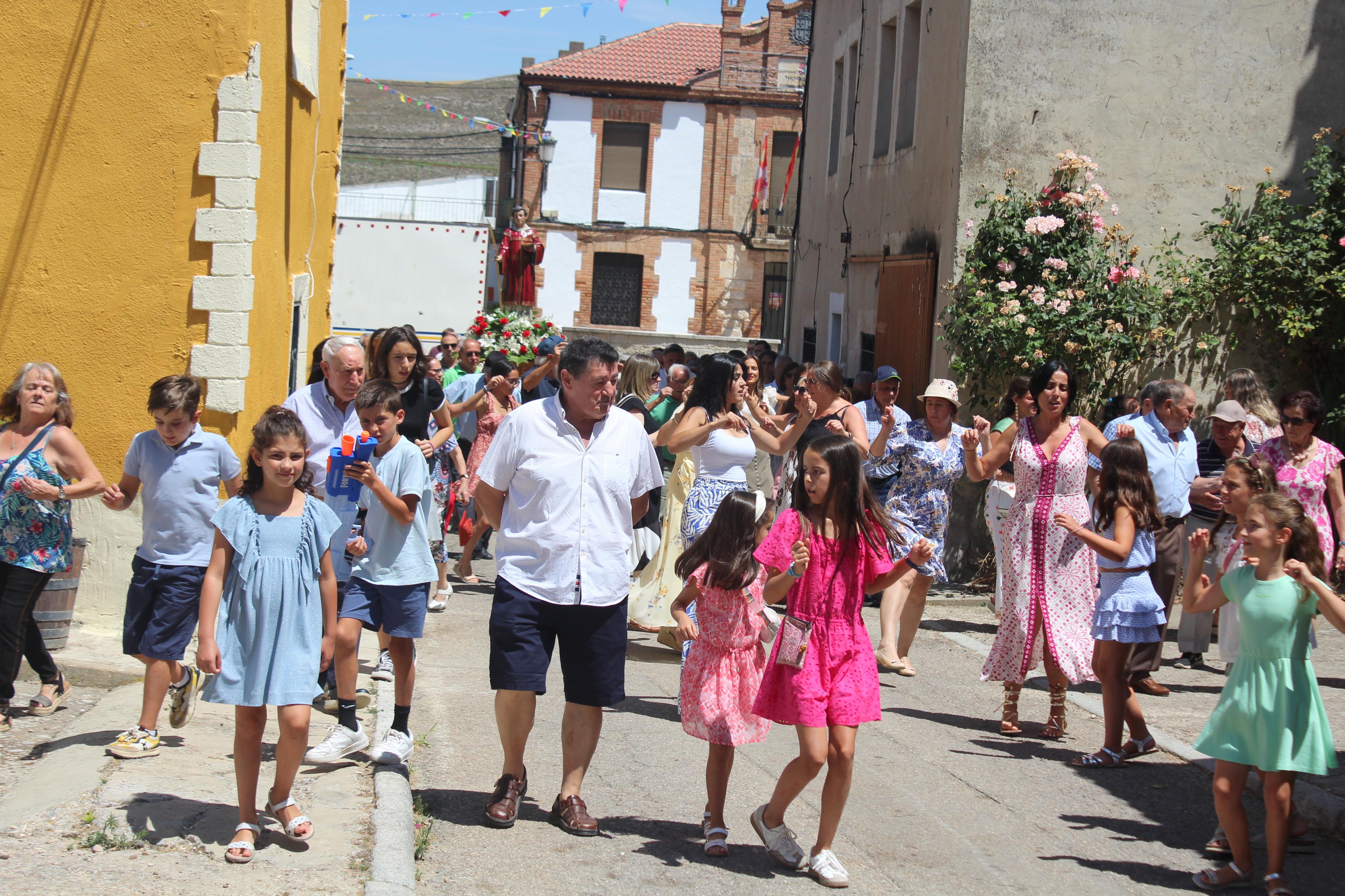 Fiestas en honor a San Román en Cobos de Cerrato