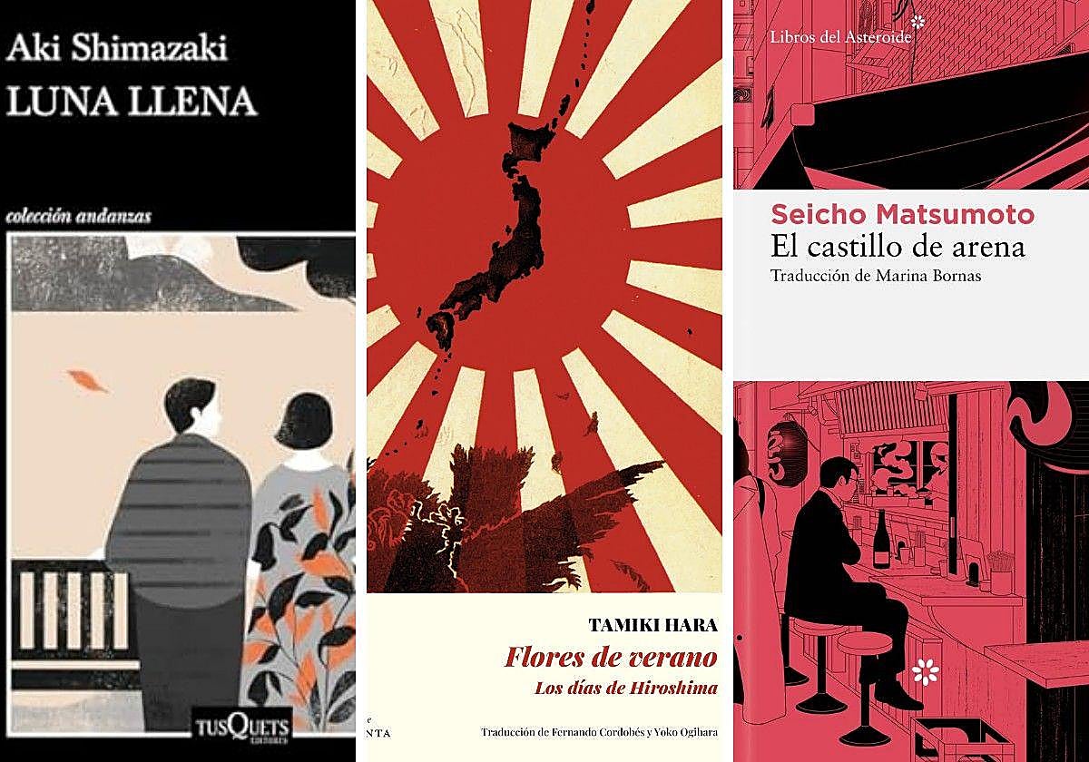 Portadas de los libros recomendados de esta semana.