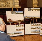 Exposición sobre palomares, en una de las anteriores ediciones del congreso.