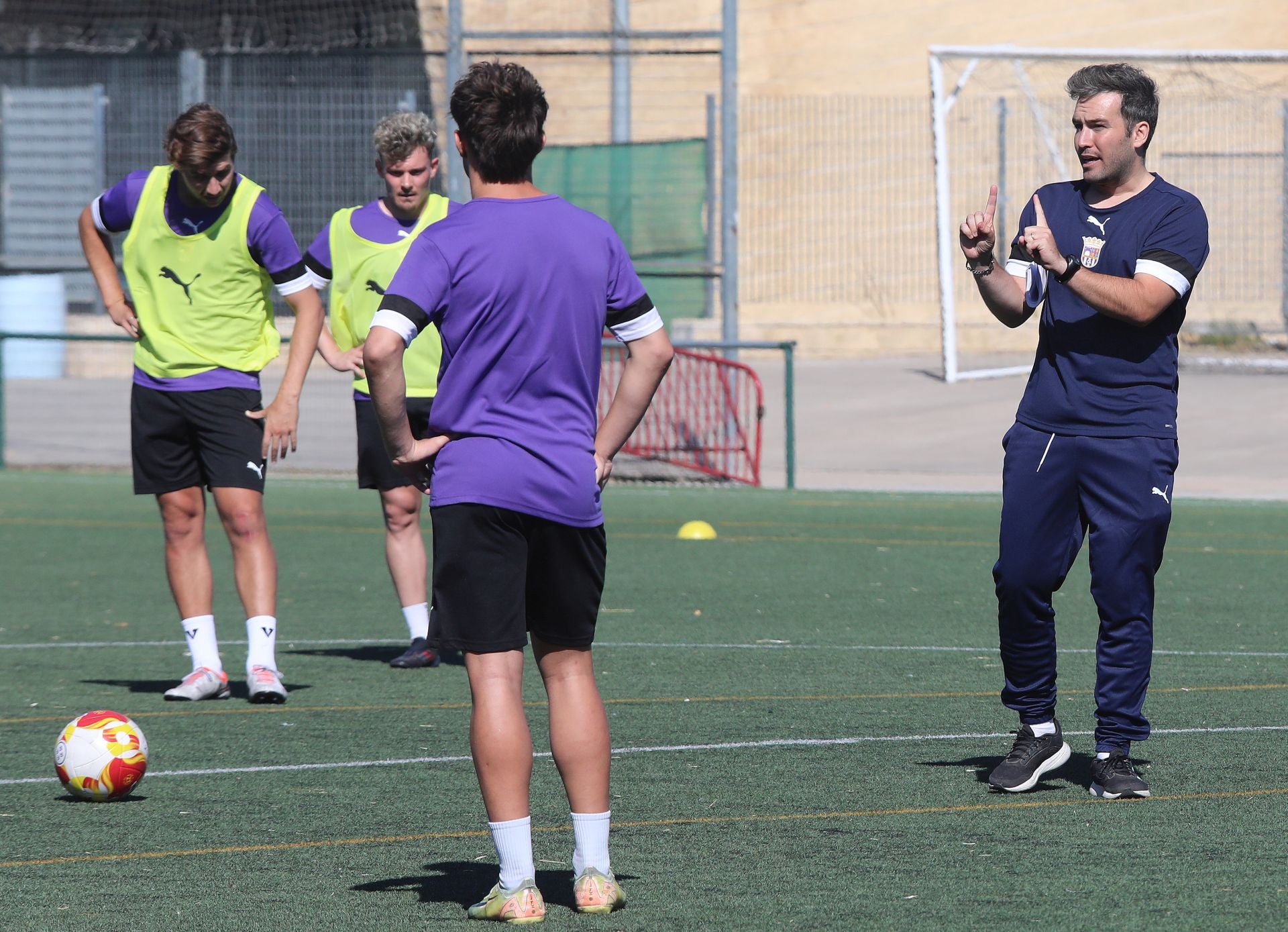 Ya rueda el balón en la pretemporada del Palencia CF