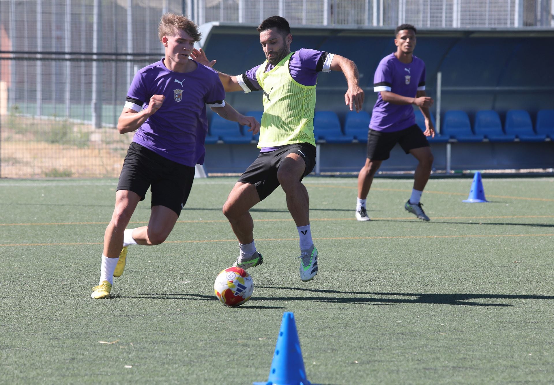 Ya rueda el balón en la pretemporada del Palencia CF