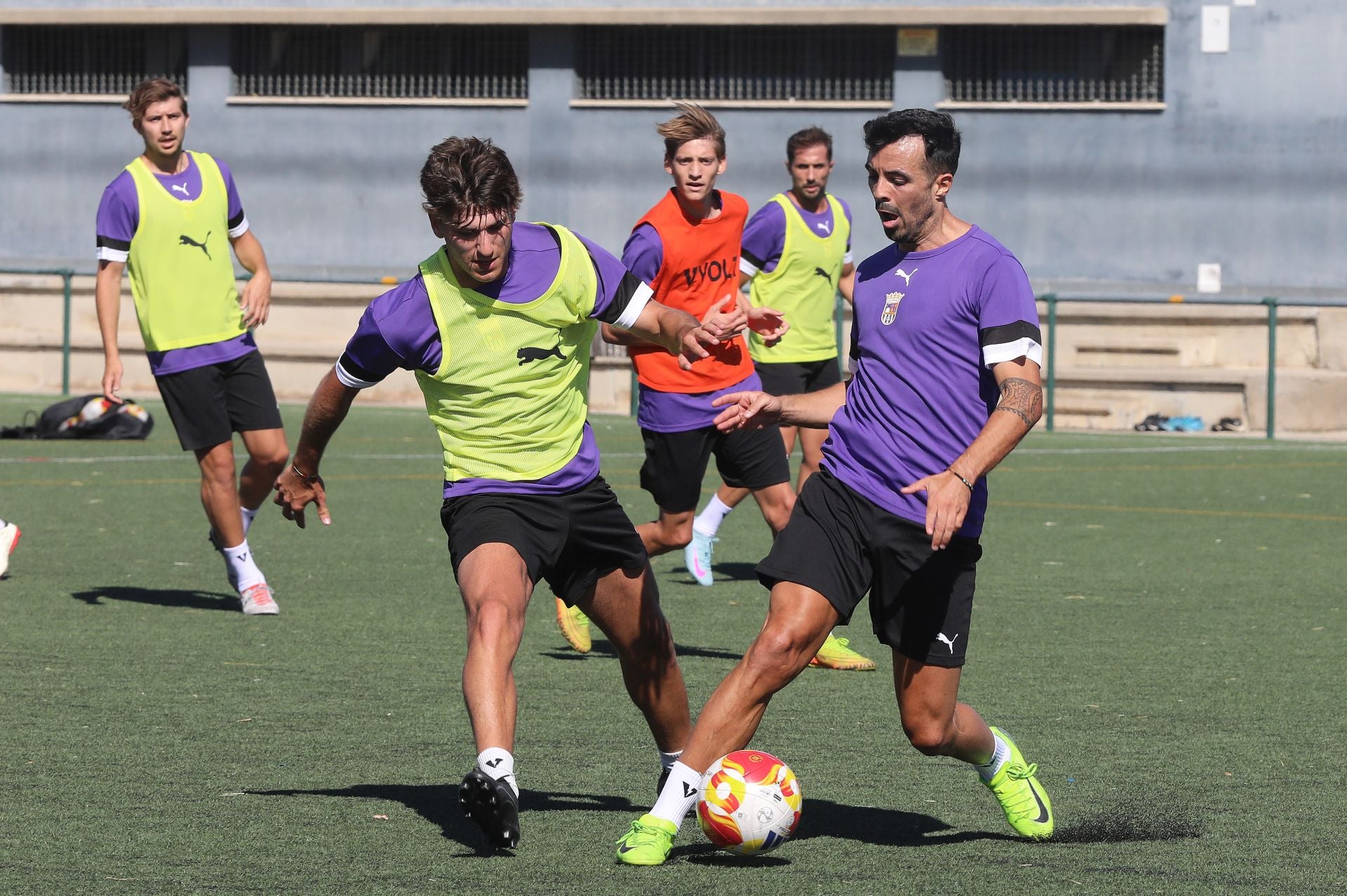 Ya rueda el balón en la pretemporada del Palencia CF
