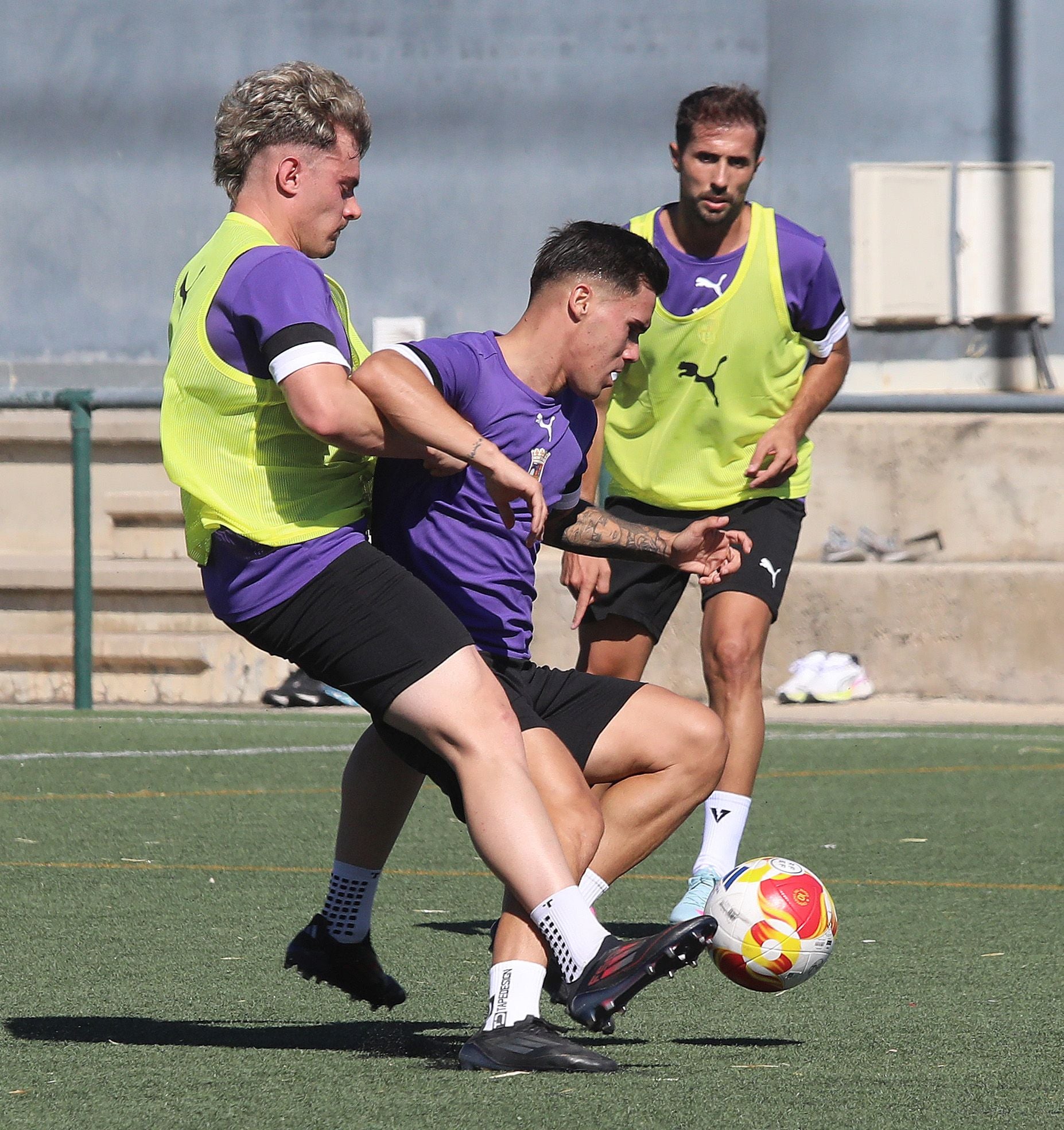 Ya rueda el balón en la pretemporada del Palencia CF
