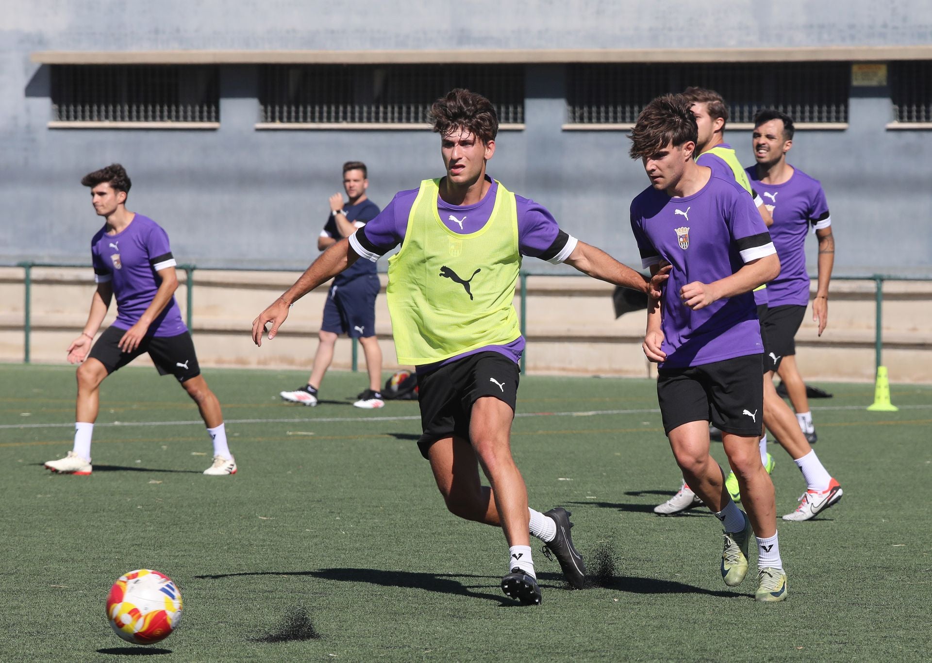 Ya rueda el balón en la pretemporada del Palencia CF