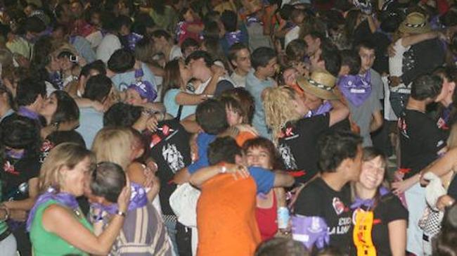 ¿En qué año se consiguieron dos récords durante las mismas fiestas?