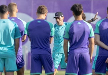 Cuatro sesiones para el Real Valladolid antes de medirse al Bristol City en Inglaterra
