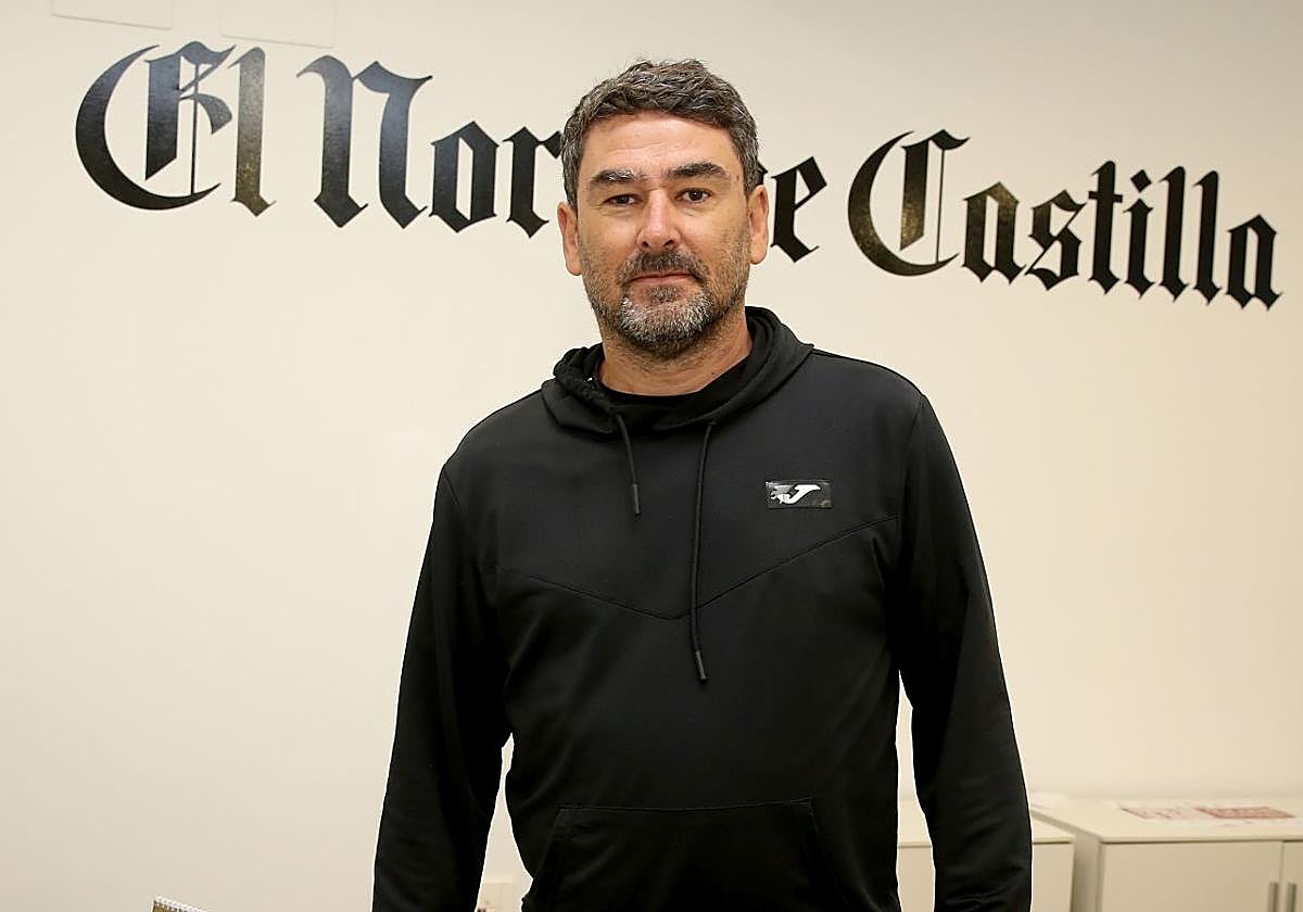 Daniel Ibañes posa en la redacción de El Norte de Castilla.