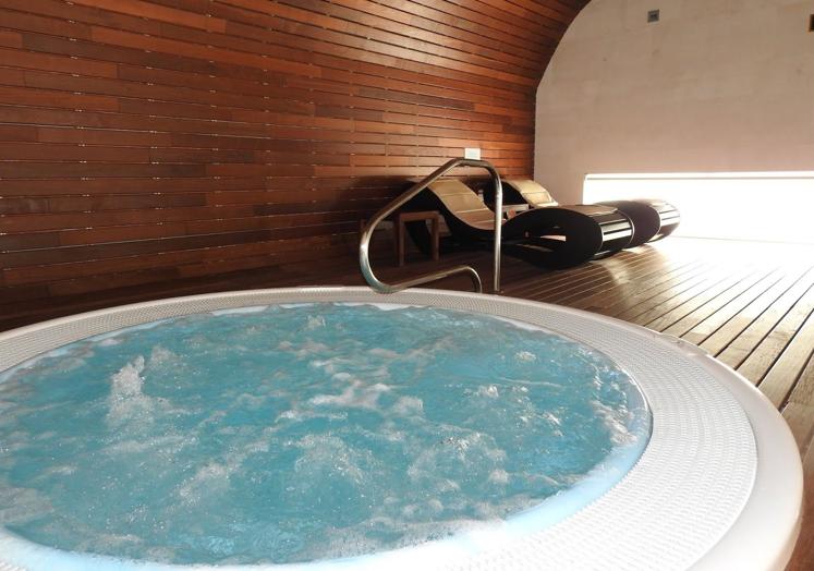 Jacuzzi del centro termal.