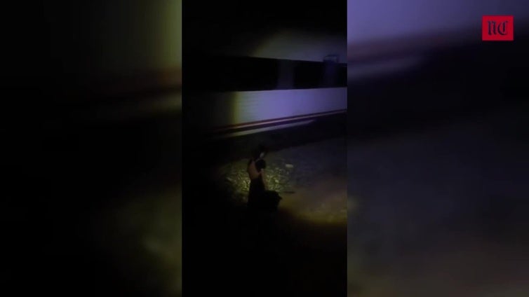 Evacuan en plena noche a los pasajeros de un tren averiado en Zamora