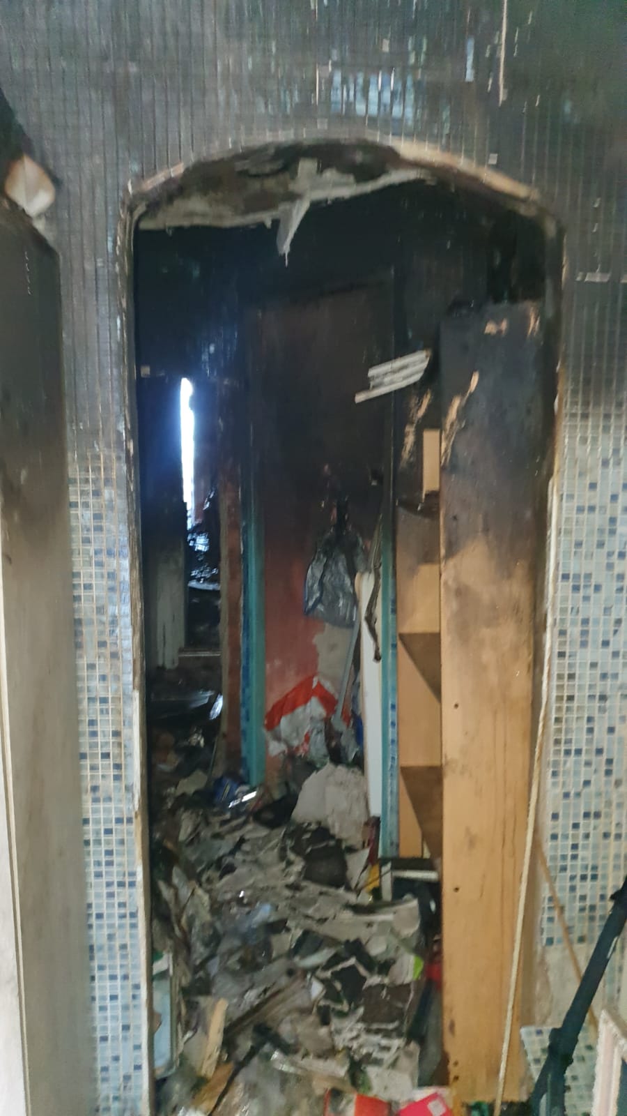 Las imágenes del incendio en Cigales