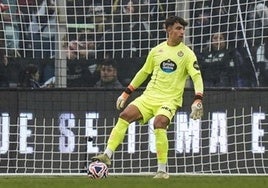 Álvaro Aceves, en el segundo amistoso ante el Colo-Colo.