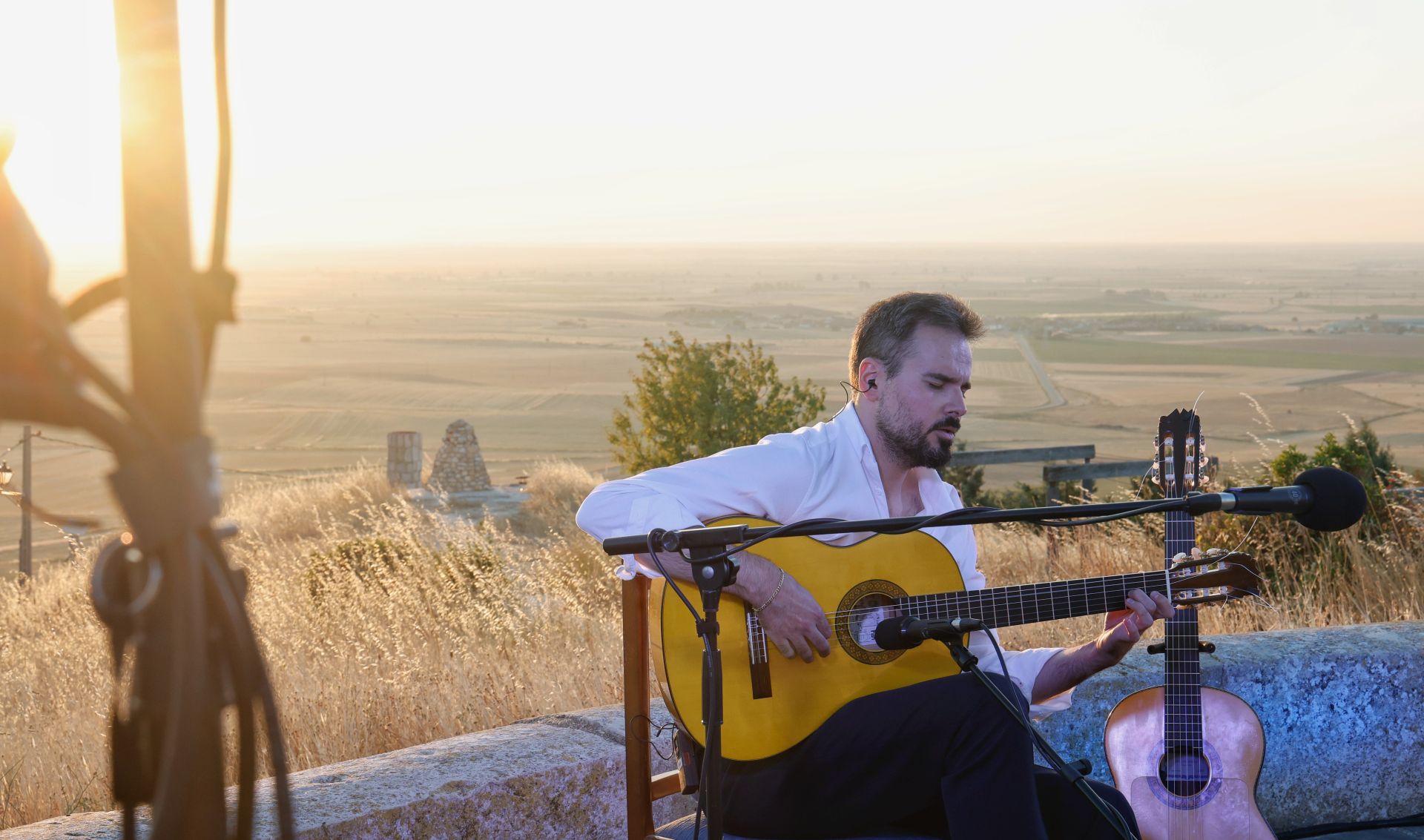 Puesta de sol musical desde Autilla del Pino