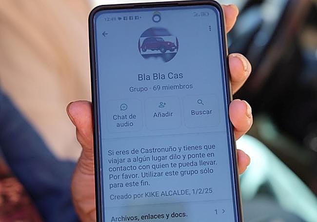 Bla Bla Cas es un grupo de Whatsapp con 69 participantes