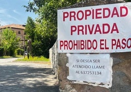 El monasterio, casi vacío, okupado por las cismáticas.