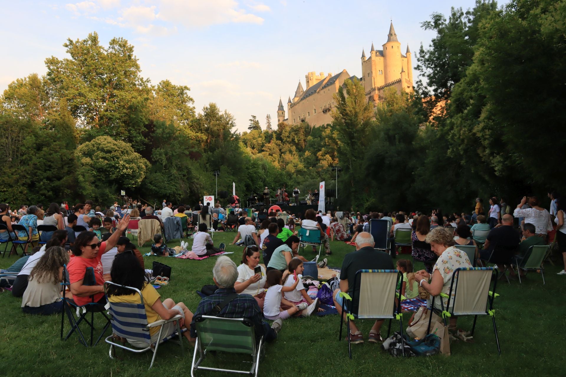 Fotos del inicio de Museg al Natural en Segovia