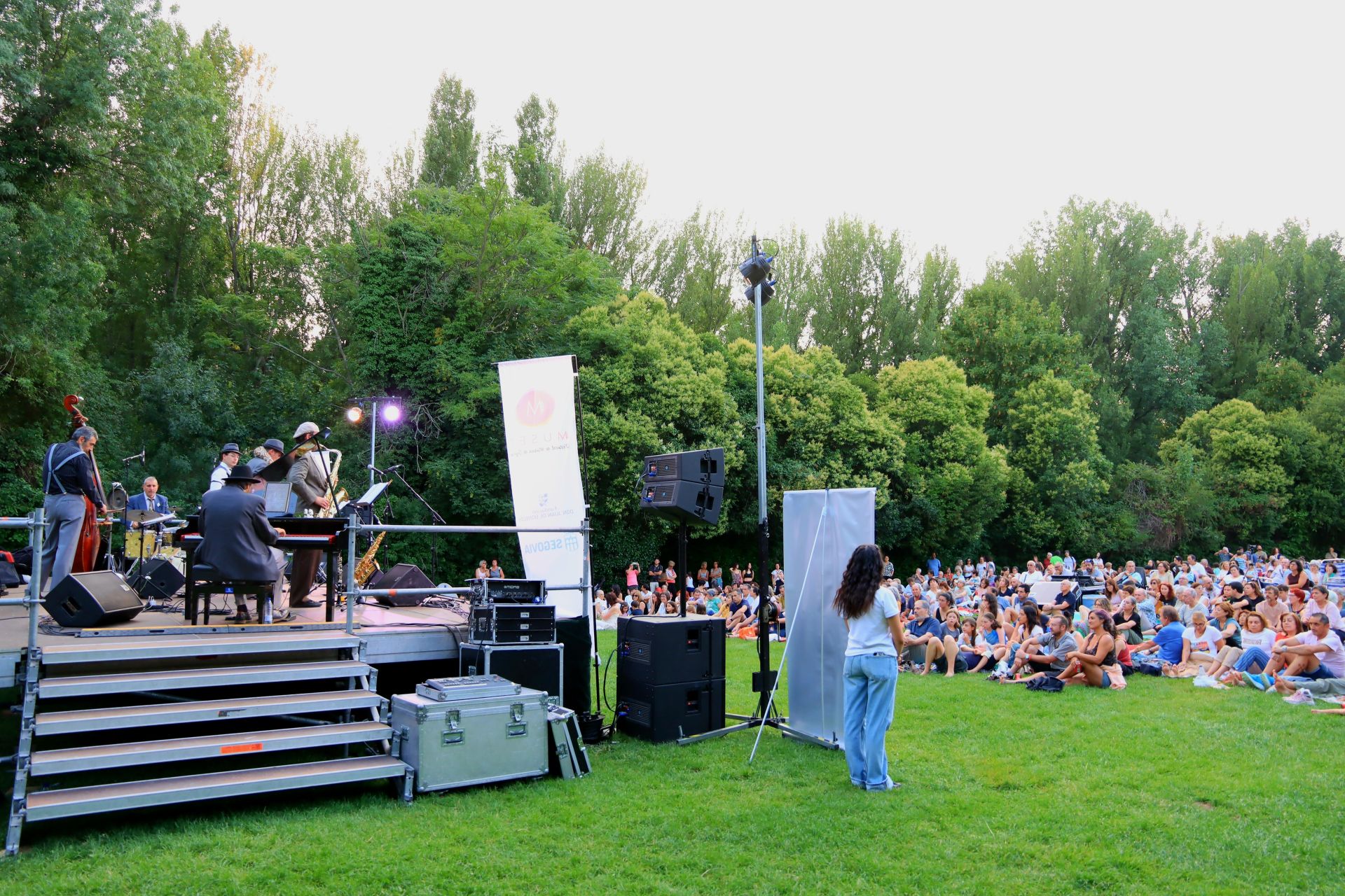 Fotos del inicio de Museg al Natural en Segovia