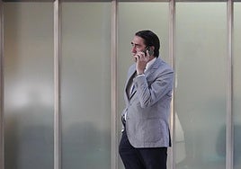 El consejero de Medio Ambiente, Juan Carlos Suárez-Quiñones, este viernes.