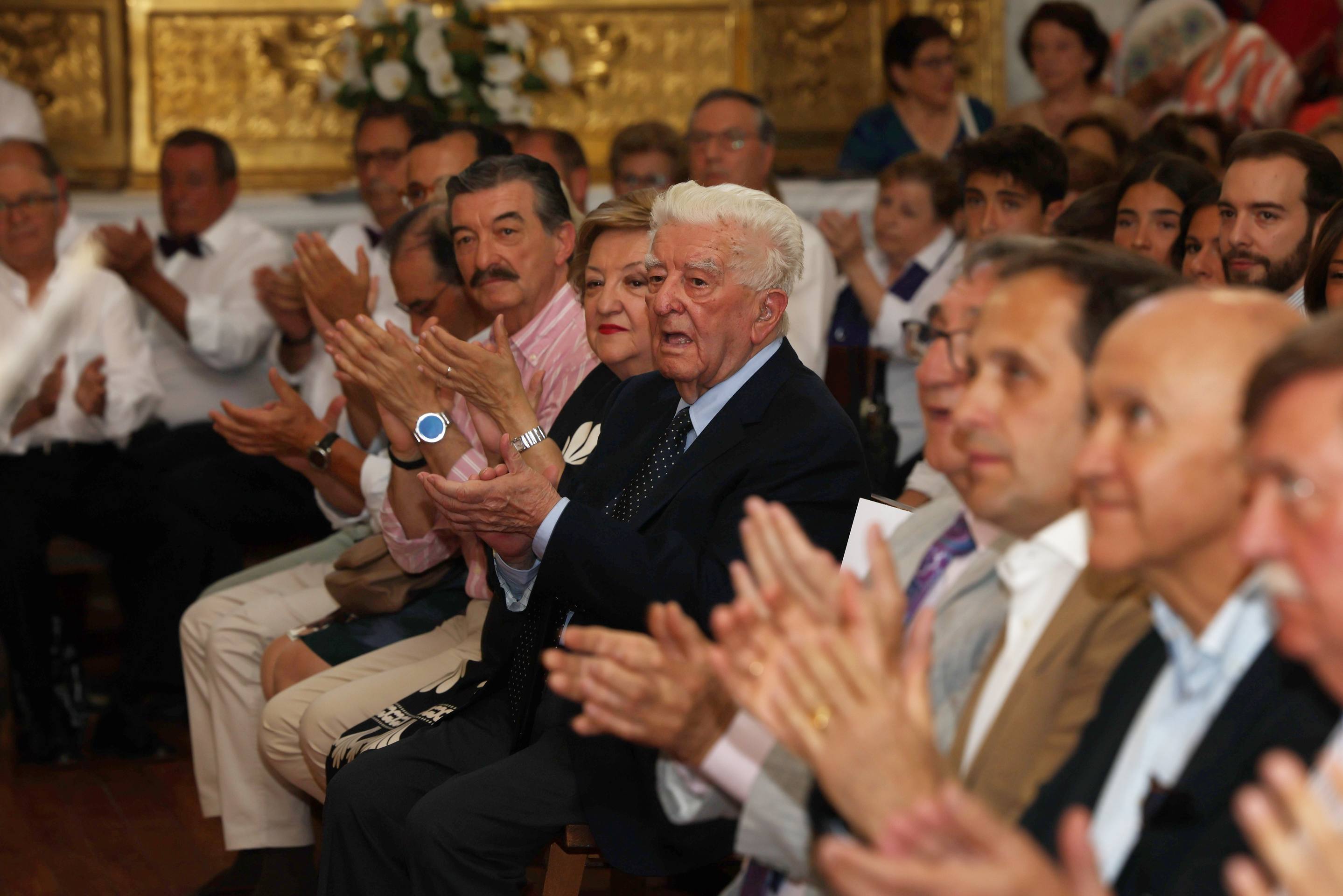 Las imágenes del homenaje a Félix Calvo Casasola, el eterno alcalde de Villalar
