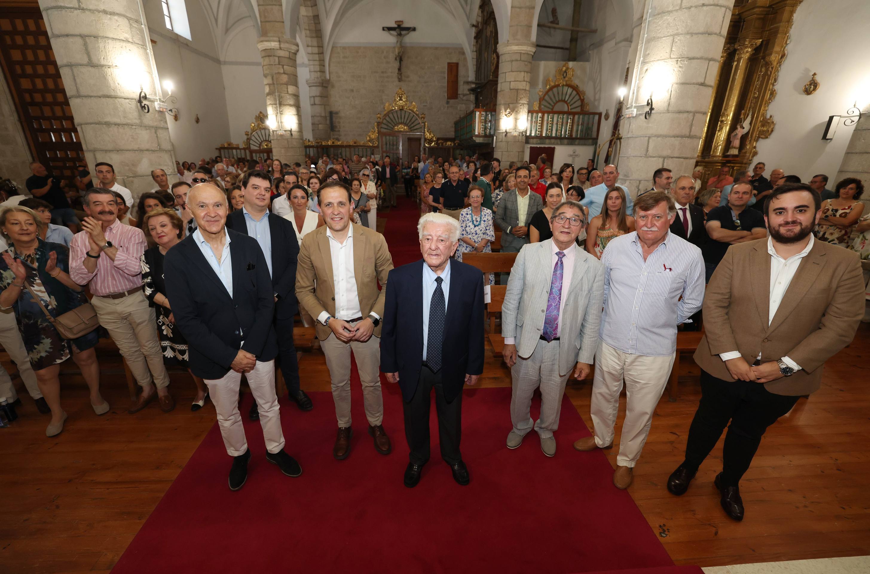 Las imágenes del homenaje a Félix Calvo Casasola, el eterno alcalde de Villalar
