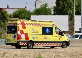Una ambulancia, en una imagen de archivo.