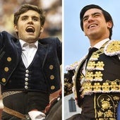 Guillermo Hermoso de Mendoza (izq.) y Jesús Enrique Colombo, algunos de los protagonistas de la feria taurina de Cuéllar.