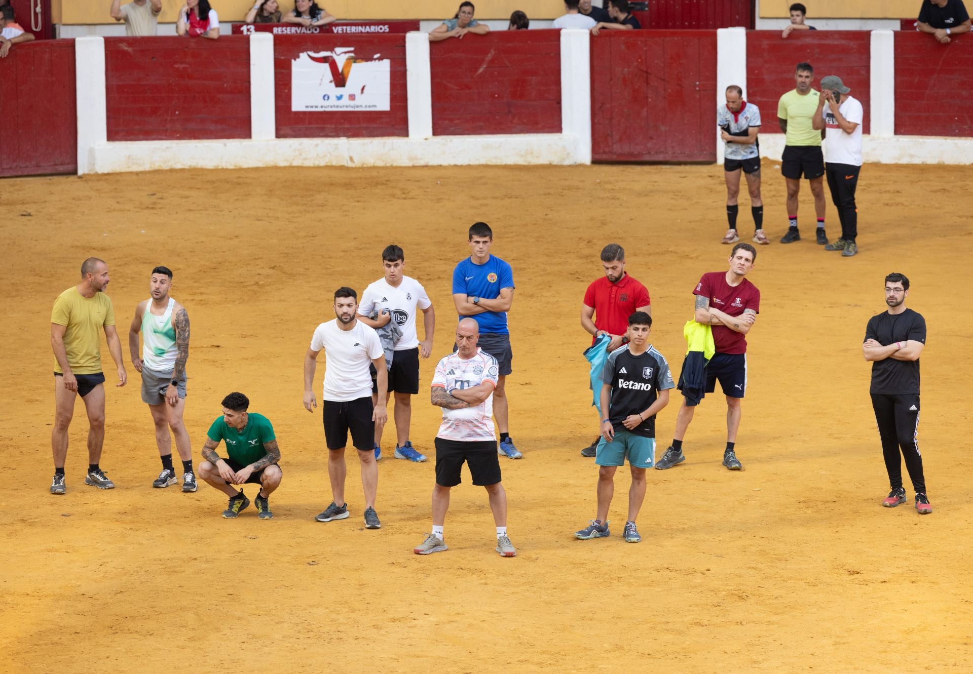 Encierro y probadilla en las fiestas de Íscar