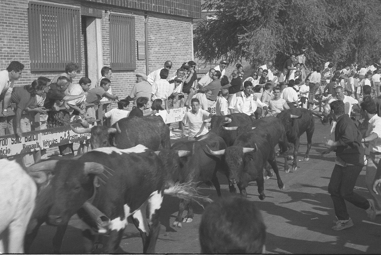 Festejos taurinos en Íscar. 27 de julio de 1998.
