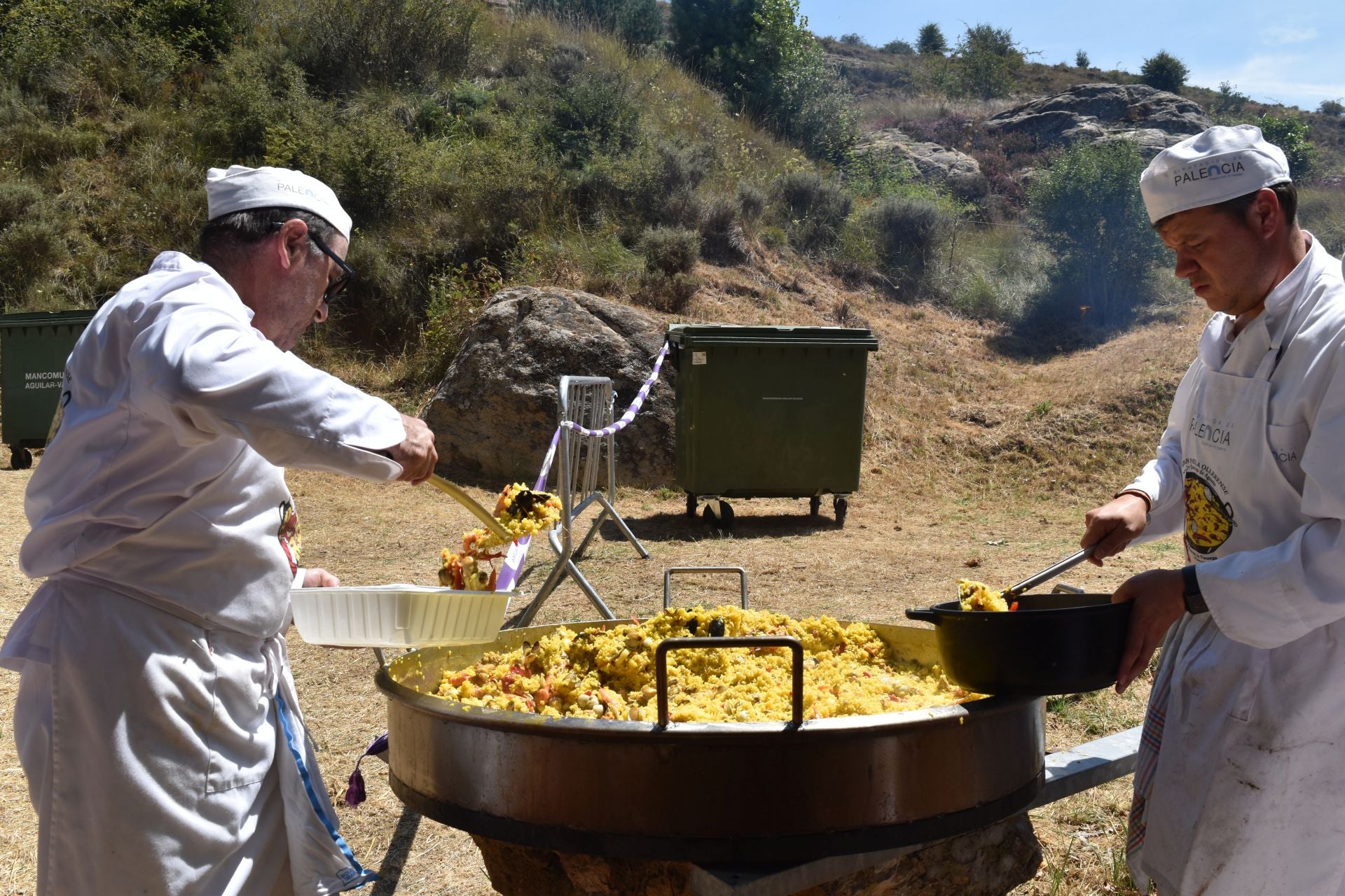 1.500 raciones de paella en Olleros de Pisuerga