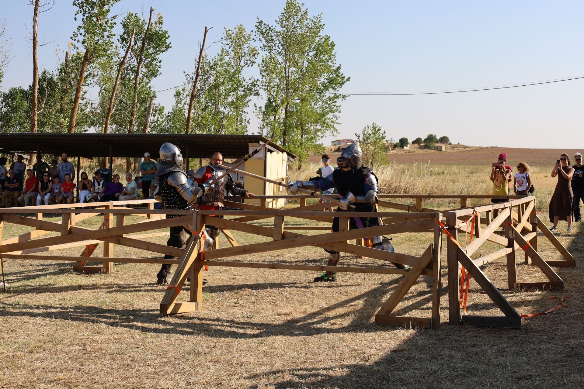 Conoce la lucha medieval Vía Aquitania de Osorno